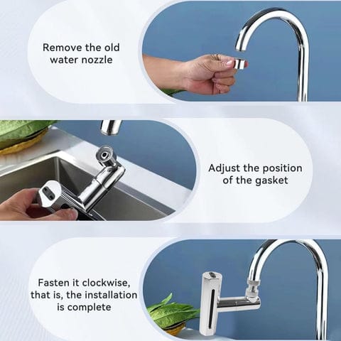 Plastic Multifunctional Universal Shower Head