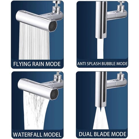 Plastic Multifunctional Universal Shower Head